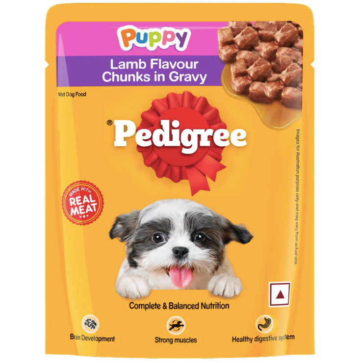 Pedigree lamb dog sales food