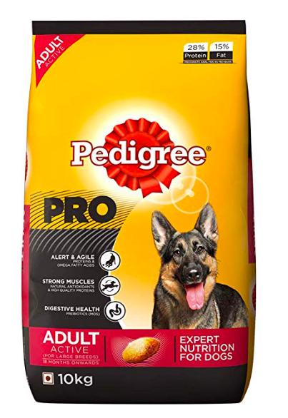 Pedigree food for top german shepherd puppy