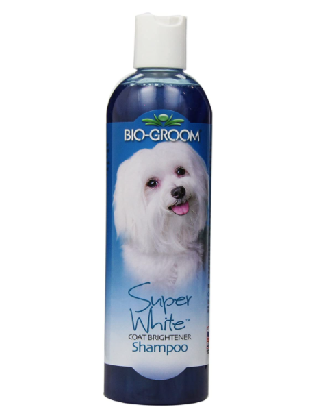 Bio Groom Super White Coat Brightener Shampoo for Dogs and Cats