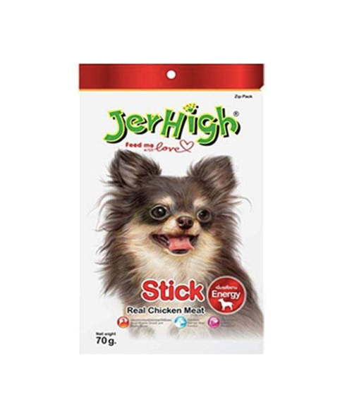 Jerhigh Chicken Stick Dog Treat 70 Gm