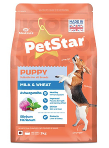 Petstar Puppy Milk and Wheat All Breed Dog Dry Food