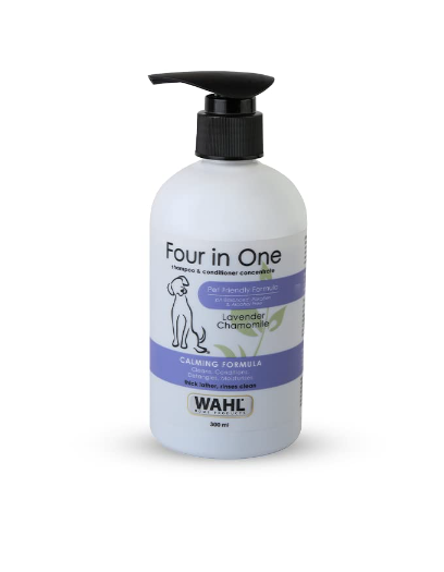 WAHL Four in One Shampoo and Conditioner Concentrate For Dog