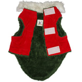 Christmas Winter Jackets for Dogs, Red & White