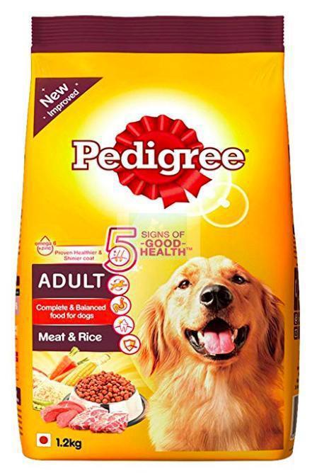 Pedigree Meat & Rice Adult All Breed Dog Dry Food