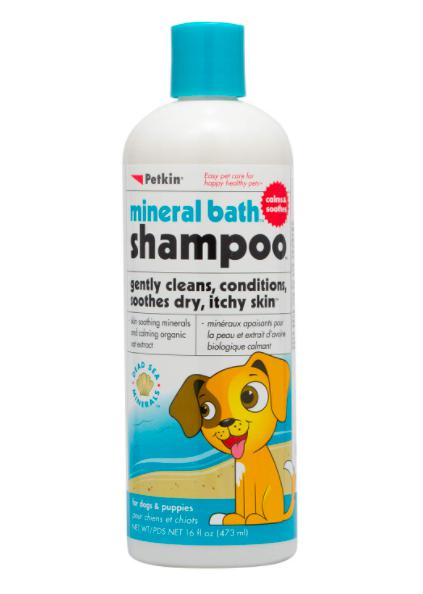 Petkin Mineral Bath Shampoo For Dogs & Puppies 473 ML