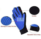 5 Finger Deshedding Grooming Glove for Dogs and Cats
