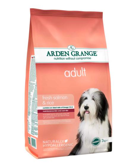 Arden Grange Adult with Fresh Salmon & Rice All Breed Dog Dry Food