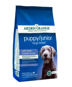 Arden Grange Puppy/Junior with Fresh Chicken & Rice Large Breed Dog Dry Food