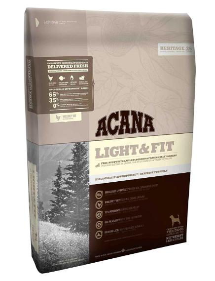 Acana Light & Fit Adult All Breed Dog Dry Food