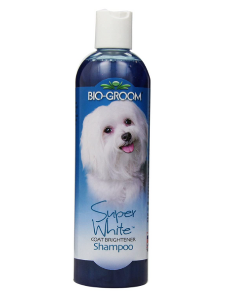Bio Groom Super White Coat Brightener Shampoo for Dogs and Cats XOXOtails