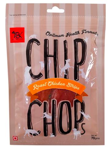 Chip Chops Roast Chicken Strips Dog Treat 70 Gm