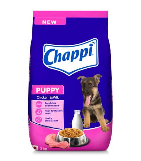 Chappi Chicken & Milk Puppy All Breed Dog Dry Food