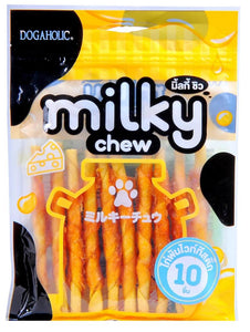 Dogaholic Milky Chew Cheese Chicken Sticks Dog Treat