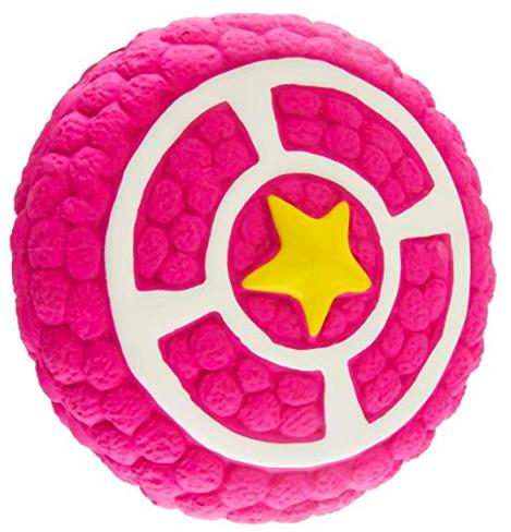 EETOYS Latex Pie Squeaky Toy for Dogs