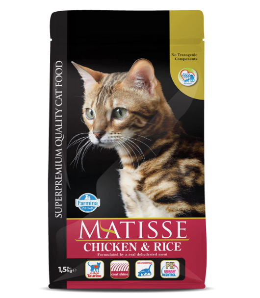 Farmina Matisse Chicken & Rice Adult All Breed Cat Dry Food
