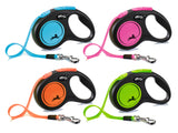 Flexi New Neon Tape Retractable Leash for Dogs, Pink