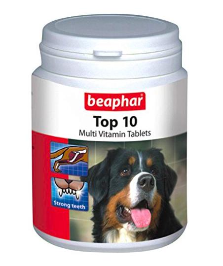 Beaphar Top-10 Multi Vitamin Supplement for Dogs 60 Tabs