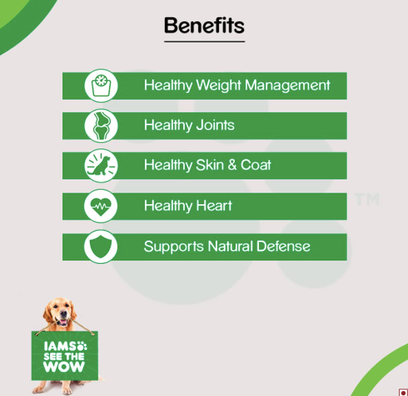 IAMS Golden Retriever Adult Dog Dry Food XOXOtails