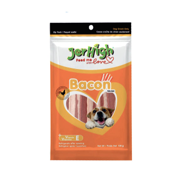 Jerhigh Bacon Dog Treat 100 Gm