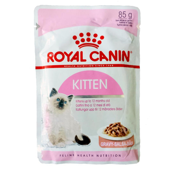 Royal Canin Kitten Cat Food Topper, Thin Slices in Gravy