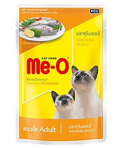 Me-O Mackerel In Jelly Adult Cat Food Topper