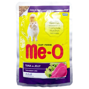 Me-O Tuna In Jelly Adult Cat Food Topper