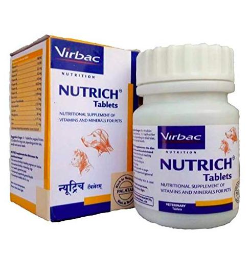 Virbac Nutrich Tablet for Dogs