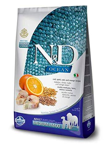 Farmina N&D Pumpkin Grain Free Ocean Fish Adult Medium & Maxi Dog Dry Food