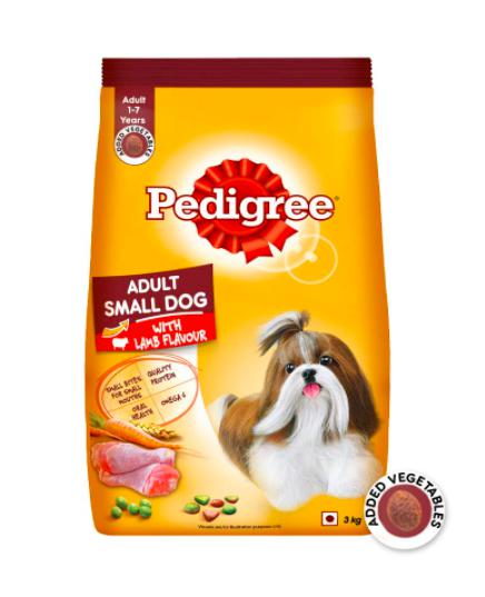 Pedigree Lamb Flavour Adult Small Breed Dog Dry Food
