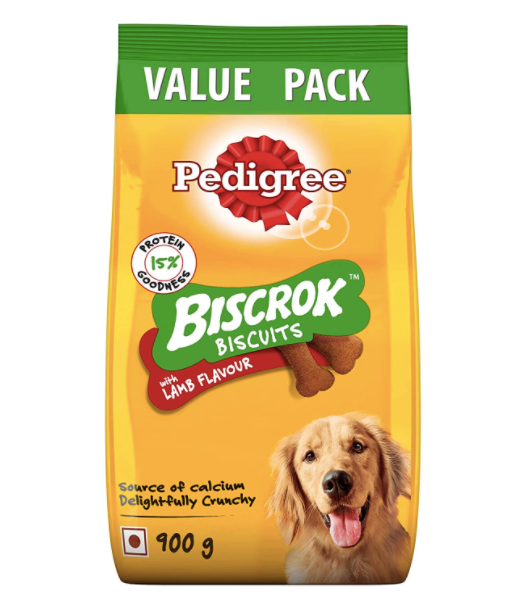 Pedigree Biscrok Lamb Dog Biscuit Treat