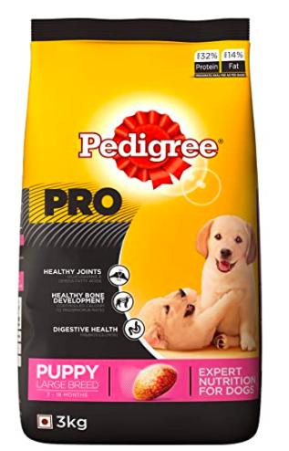 Pedigree Pro (3 - 18 Months) Puppy Large Breed Dog Dry Food