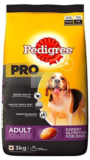 Pedigree Pro (9 Months+) Adult Small Breed Dog Dry Food