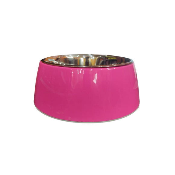 Melamine Solid Bowl for Dogs, Pink