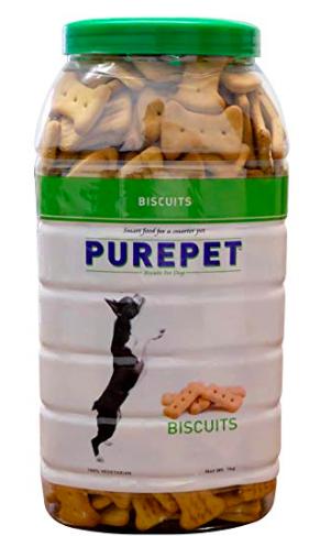 Purepet 100% Vegeterian (Jar) Dog Biscuit Treat