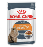 Royal Canin Intense Beauty Cat Food Topper, Thin Slices in Gravy