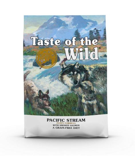 Taste of the Wild Grain-Free Pacific Stream Puppy with Smoked Salmon All Breed Dog Dry Food
