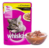 Whiskas Chicken In Gravy Adult Cat Food Topper 85 Gm