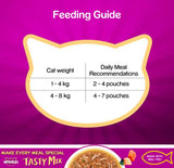 Whiskas TastyMix Chicken Tuna with Carrot in Gravy Adult Cat Food Topper 70 G
