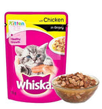 Whiskas Chicken In Gravy Kitten Cat Food Topper 85 Gm