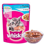 Whiskas Tuna In Jelly Kitten Cat Food Topper 85 Gm
