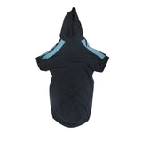 XOXOtails Reciprocal Hoodies for Dogs, Black