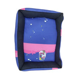 XOXOtails Lounger Bed for Dogs & Puppies, Pink & Blue