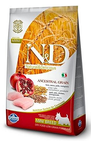 Farmina N&D Low Grain Chicken & Pomegranate Adult Mini Dog Dry Food