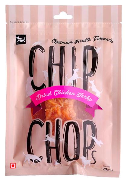 Chip Chops Sun Dried Chicken Jerky Dog Treat 70 Gm