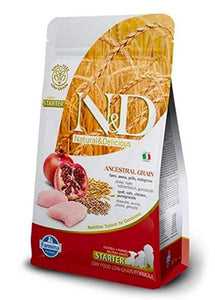Farmina N&D Low Grain Chicken & Pomegranate Starter Dog Dry Food