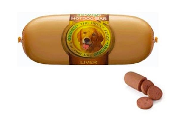 Jerhigh Hotdog Bar Liver (Pack Of 2) Dog Treat 150 Gm