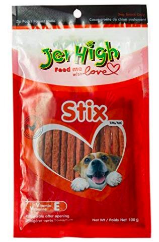 Jerhigh Stix Dog Treat 100 Gm