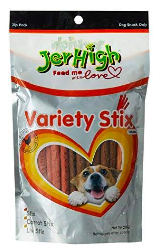 Jerhigh Variety Stix Dog Treat 200 Gm