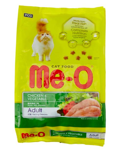 Me-O Chicken & Vegetable Adult All Breed Cat Dry Food