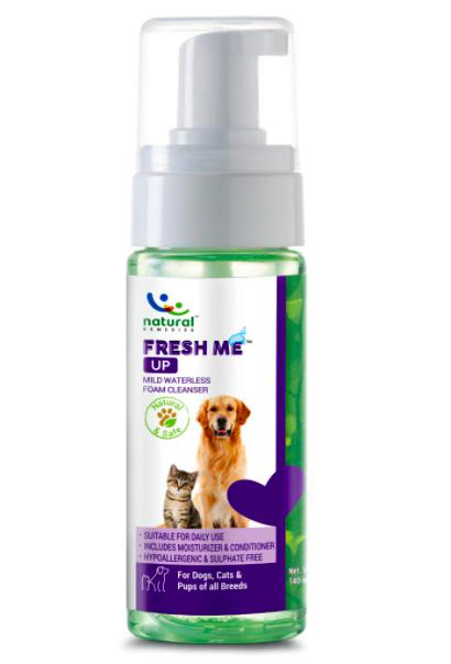 Natural Remedies Fresh Me Up Dry Shampoo for Dogs Cats 140 ML